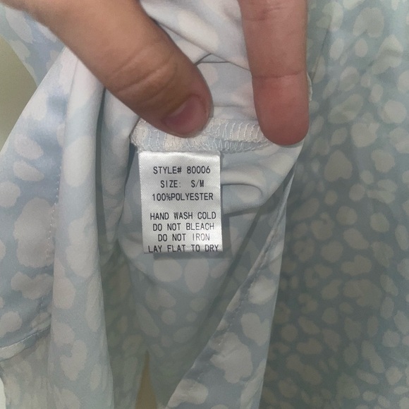 NWT Grade & Gather Leopard Sky Kimono Jacket S/M - Picture 5 of 5